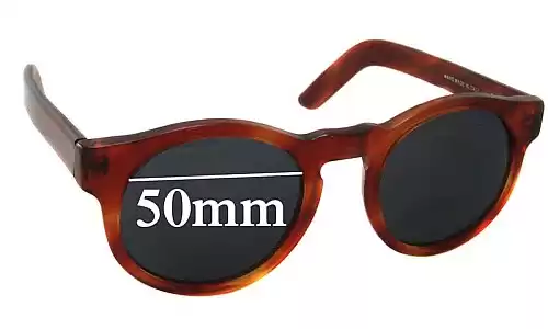 Sunglass Fix Lentes de Repuesto para Pagani Round - 50mm Wide Sunglass Fix Lentes de Repuesto para Pagani Round - 50mm Wide