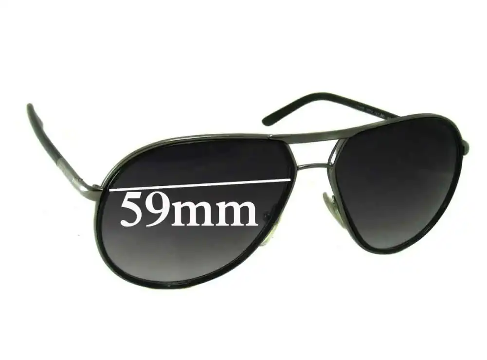 Sunglass Fix Lentes de Repuesto para Prada SPR56M - 59mm Wide Sunglass Fix Lentes de Repuesto para Prada SPR56M - 59mm Wide