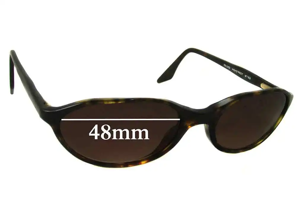 Sunglass Fix Lentes de Repuesto para Ray-Ban RB2003 Highstreet - 48mm Wide Sunglass Fix Lentes de Repuesto para Ray-Ban RB2003 Highstreet - 48mm Wide