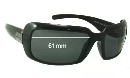 Sunglass Fix Lentes de Repuesto para Arnette Infamous II AN4112 - 61mm Wide Sunglass Fix Lentes de Repuesto para Arnette Infamous II AN4112 - 61mm Wide