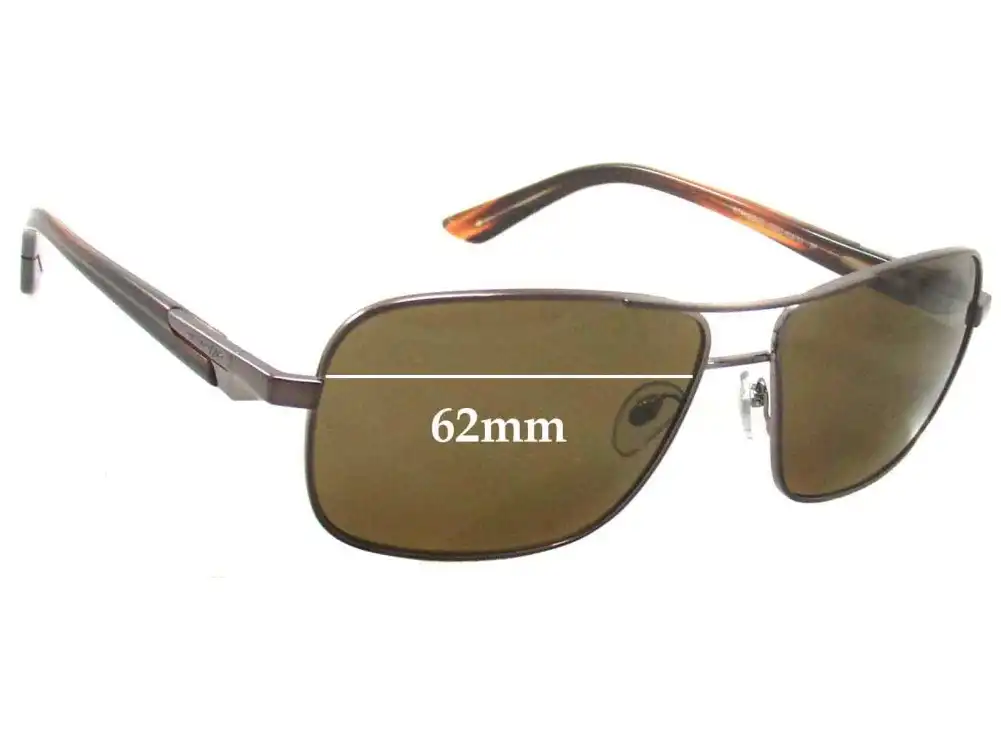 Sunglass Fix Lentes de Repuesto para Arnette Stakeout AN3062 - 62mm Wide Sunglass Fix Lentes de Repuesto para Arnette Stakeout AN3062 - 62mm Wide