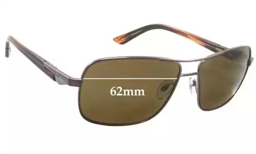 Sunglass Fix Lentes de Repuesto para Arnette Stakeout AN3062 - 62mm Wide Sunglass Fix Lentes de Repuesto para Arnette Stakeout AN3062 - 62mm Wide