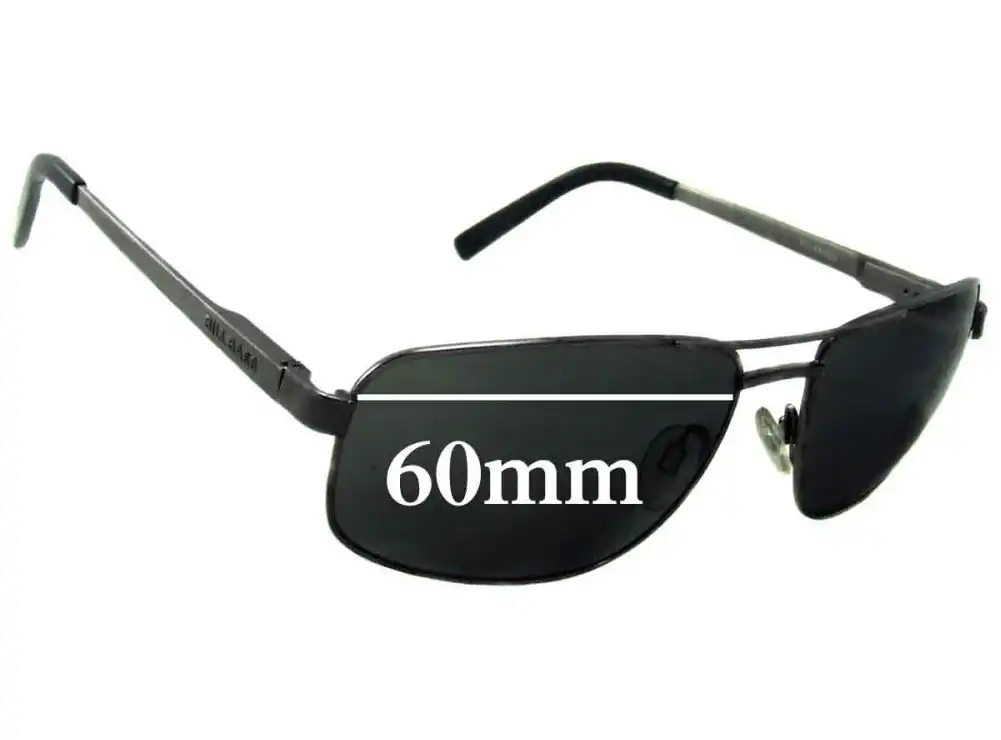 Sunglass Fix Lentes de Repuesto para Bill Bass Farnham - 60mm Wide Sunglass Fix Lentes de Repuesto para Bill Bass Farnham - 60mm Wide
