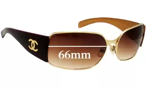 Sunglass Fix Lentes de Repuesto para Chanel 4115 - 66mm Wide Sunglass Fix Lentes de Repuesto para Chanel 4115 - 66mm Wide