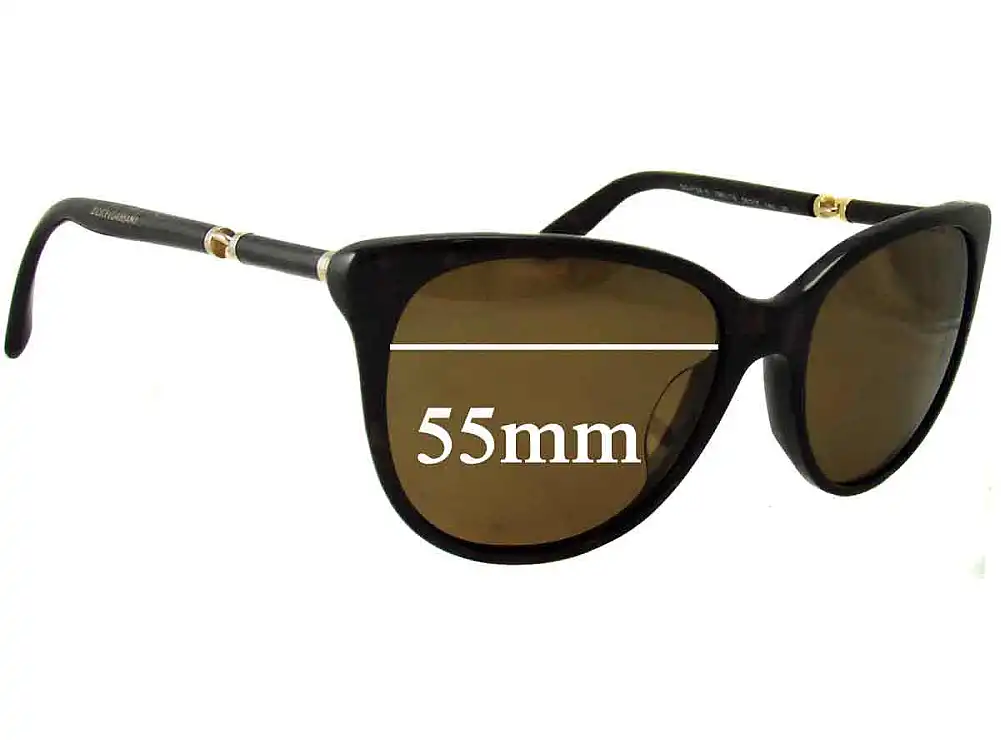 Sunglass Fix Lentes de Repuesto para Dolce & Gabbana DG4156A - 55mm Wide Sunglass Fix Lentes de Repuesto para Dolce & Gabbana DG4156A - 55mm Wide