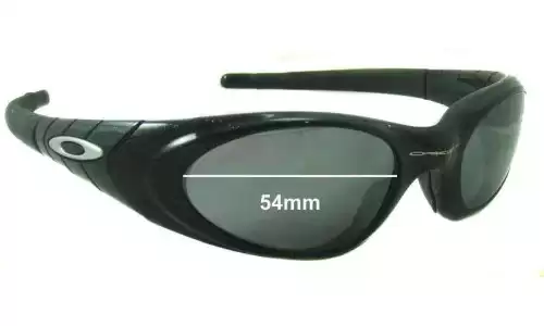 Sunglass Fix Lentes de Repuesto para Oakley Eye Jacket 2.0 - 54mm Wide Oakley Eye Jacket 2.0 Lentes de Repuesto 54mm wide
