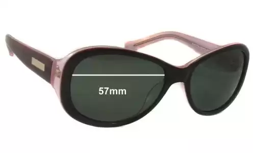 Sunglass Fix Lentes de Repuesto para Oroton Saba - 57mm Wide Sunglass Fix Lentes de Repuesto para Oroton Saba - 57mm Wide