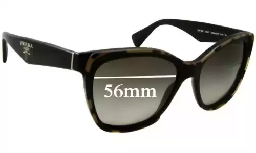 Sunglass Fix Lentes de Repuesto para Prada SPR20P - 56mm Wide Sunglass Fix Lentes de Repuesto para Prada SPR20P - 56mm Wide