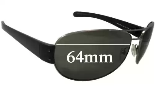 Sunglass Fix Lentes de Repuesto para Prada SPS52G & PS52GS - 65mm Wide Sunglass Fix Lentes de Repuesto para Prada SPS52G & PS52GS - 65mm Wide