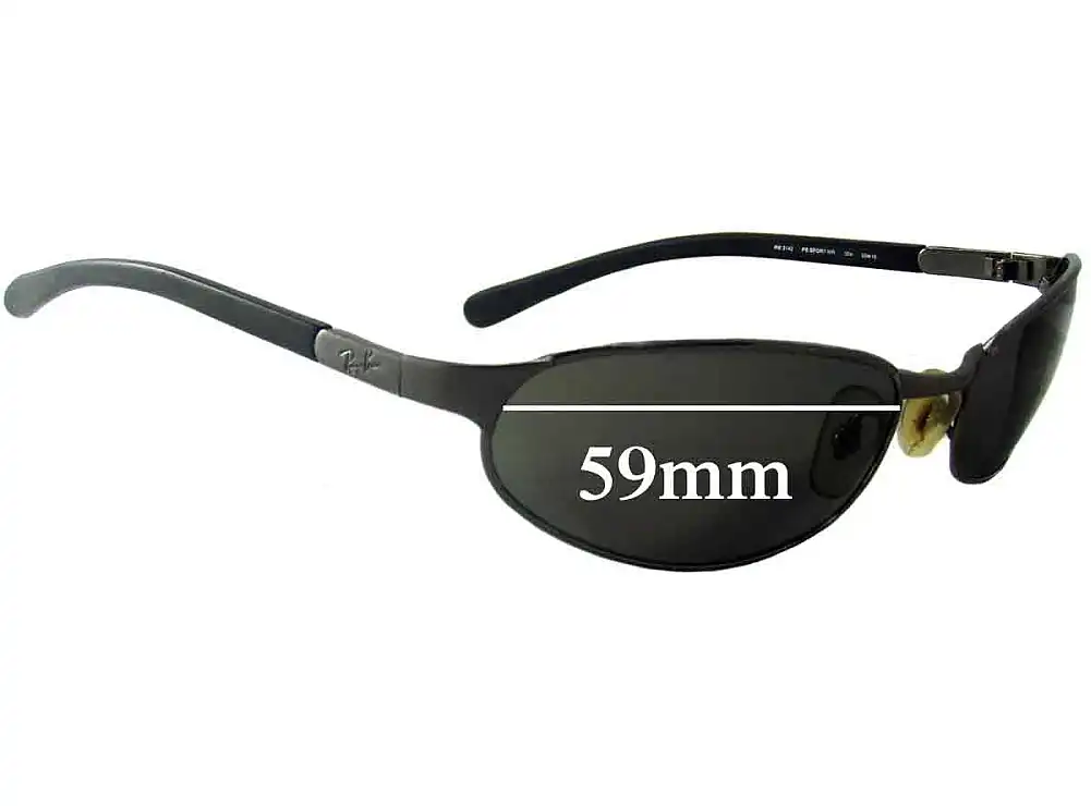 Sunglass Fix Lentes de Repuesto para Ray-Ban RB3142 - 59mm Wide Sunglass Fix Lentes de Repuesto para Ray-Ban RB3142 - 59mm Wide