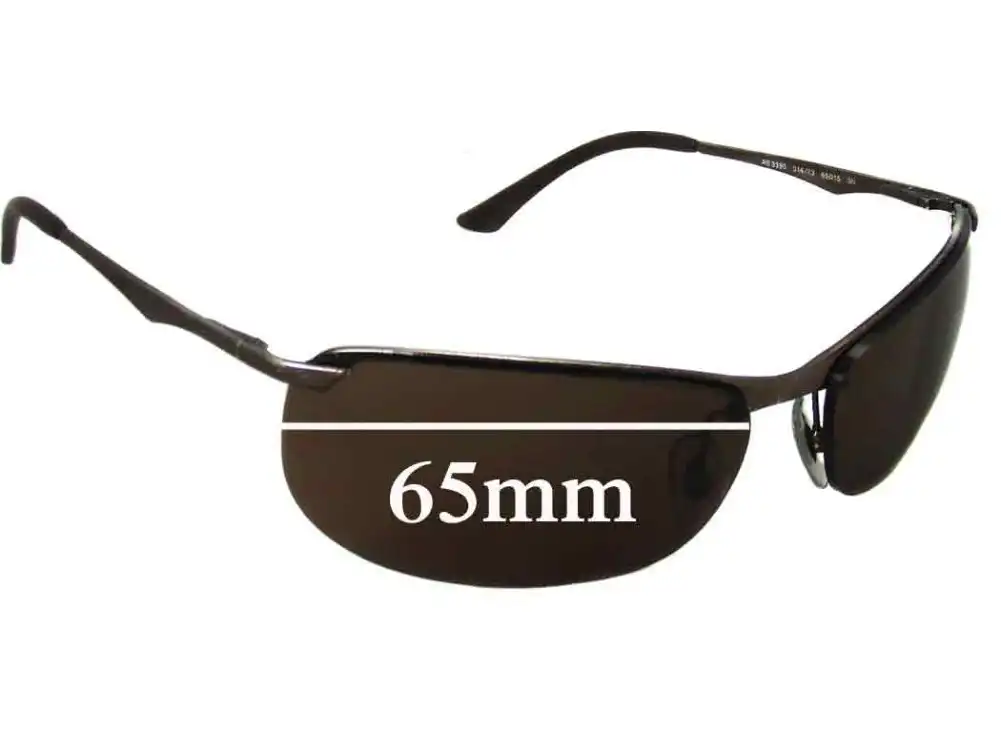 Sunglass Fix Lentes de Repuesto para Ray-Ban RB3390 (Smaller Nose Hole) - 65mm Wide Sunglass Fix Lentes de Repuesto para Ray-Ban RB3390 (Smaller Nose Hole) - 65mm Wide