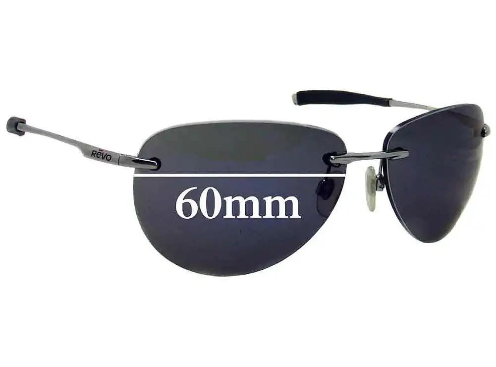 Sunglass Fix Lentes de Repuesto para Revo RE9013 Rise - 60mm Wide Sunglass Fix Lentes de Repuesto para Revo RE9013 Rise - 60mm Wide