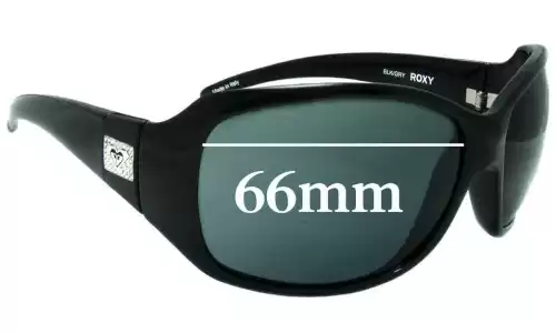 Sunglass Fix Lentes de Repuesto para Roxy The Minx - 66mm Wide Sunglass Fix Lentes de Repuesto para Roxy The Minx - 66mm Wide