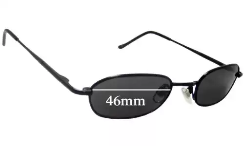 Sunglass Fix Lentes de Repuesto para Unbranded Unidentified - 46mm Wide Sunglass Fix Lentes de Repuesto para Unbranded Unidentified - 46mm Wide