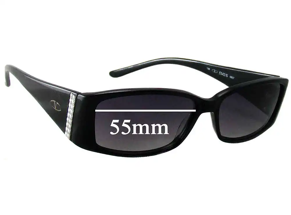 Sunglass Fix Lentes de Repuesto para Valentino 5342/S - 55mm Wide Sunglass Fix Lentes de Repuesto para Valentino 5342/S - 55mm Wide