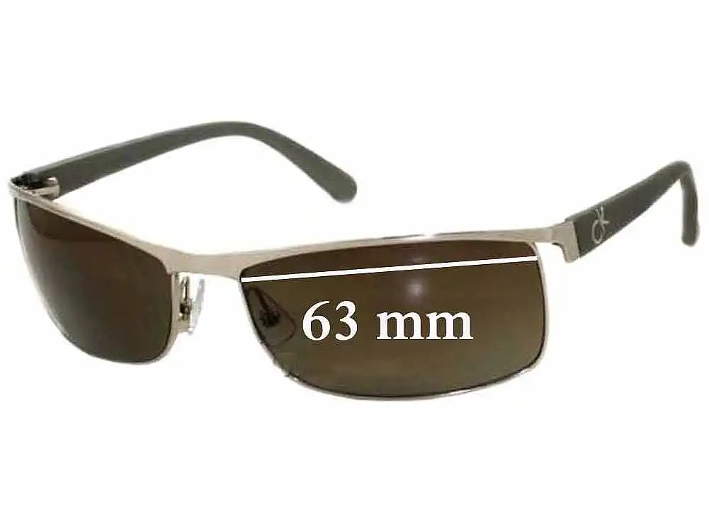 Sunglass Fix Lentes de Repuesto para Calvin Klein CK1079S - 63mm Wide Sunglass Fix Lentes de Repuesto para Calvin Klein CK1079S - 63mm Wide