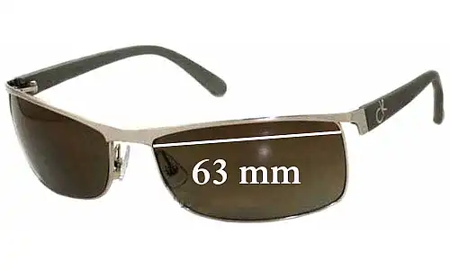 Sunglass Fix Lentes de Repuesto para Calvin Klein CK1079S - 63mm Wide Sunglass Fix Lentes de Repuesto para Calvin Klein CK1079S - 63mm Wide