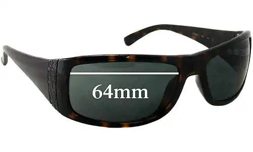 Sunglass Fix Lentes de Repuesto para Calvin Klein CK3078S - 64mm Wide Calvin Klein CK3078S Lentes de Repuesto 64mm wide