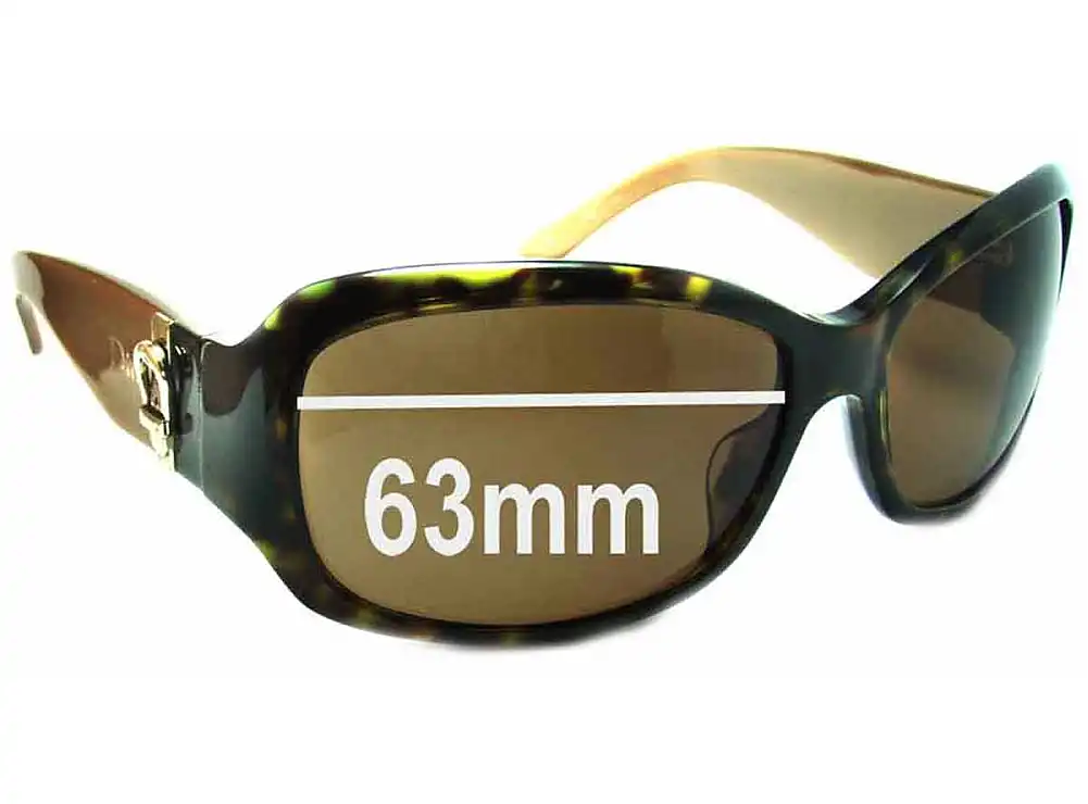 Sunglass Fix Lentes de Repuesto para Christian Dior Made 1 - 63mm Wide Sunglass Fix Lentes de Repuesto para Christian Dior Made 1 - 63mm Wide