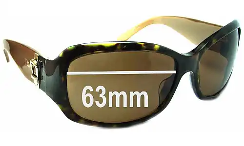 Sunglass Fix Lentes de Repuesto para Christian Dior Made 1 - 63mm Wide Sunglass Fix Lentes de Repuesto para Christian Dior Made 1 - 63mm Wide