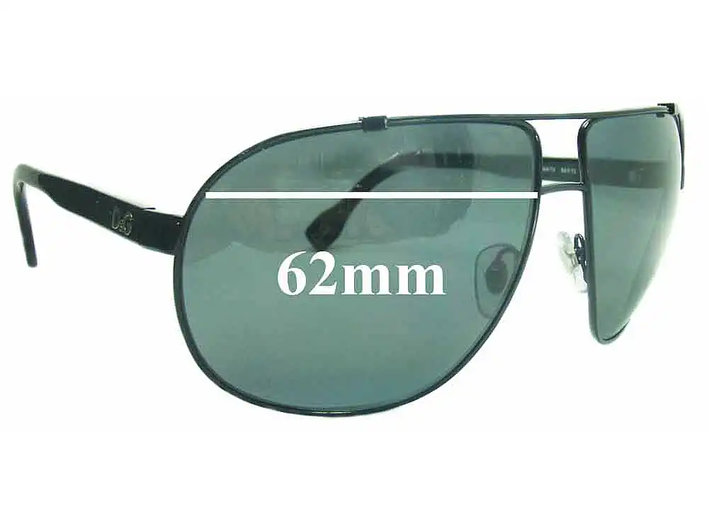 Sunglass Fix Lentes de Repuesto para Dolce & Gabbana DG6070 - 62mm Wide Sunglass Fix Lentes de Repuesto para Dolce & Gabbana DG6070 - 62mm Wide