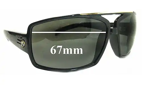 Sunglass Fix Lentes de Repuesto para Electric OHM III - 67mm Wide Sunglass Fix Lentes de Repuesto para Electric OHM III - 67mm Wide
