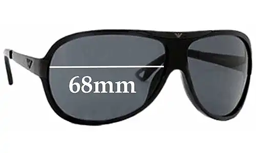 Sunglass Fix Lentes de Repuesto para Emporio Armani EA9361 - 68mm Wide Sunglass Fix Lentes de Repuesto para Emporio Armani EA9361 - 68mm Wide