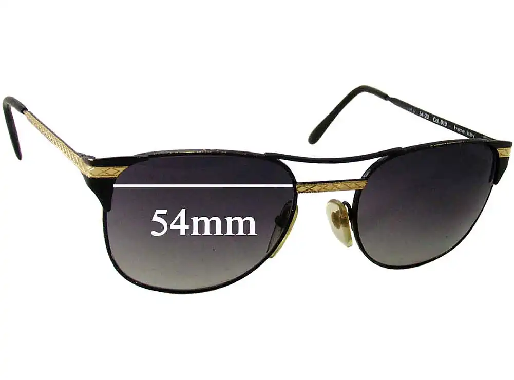 Sunglass Fix Lentes de Repuesto para Jonathan Sceats Macro - 54mm Wide Sunglass Fix Lentes de Repuesto para Jonathan Sceats Macro - 54mm Wide