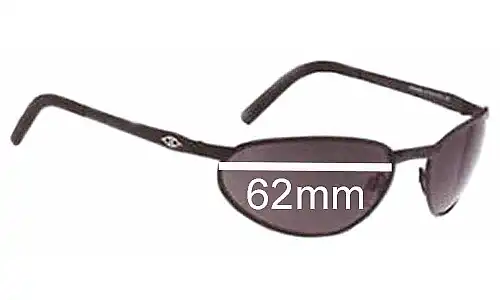 Sunglass Fix Lentes de Repuesto para Killer Loop K3021 Pandemani - 62mm Wide Sunglass Fix Lentes de Repuesto para Killer Loop K3021 Pandemani - 62mm Wide