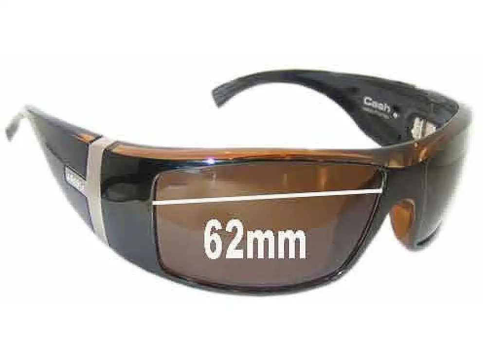 Sunglass Fix Lentes de Repuesto para Otis Cash - 62mm Wide Sunglass Fix Lentes de Repuesto para Otis Cash - 62mm Wide