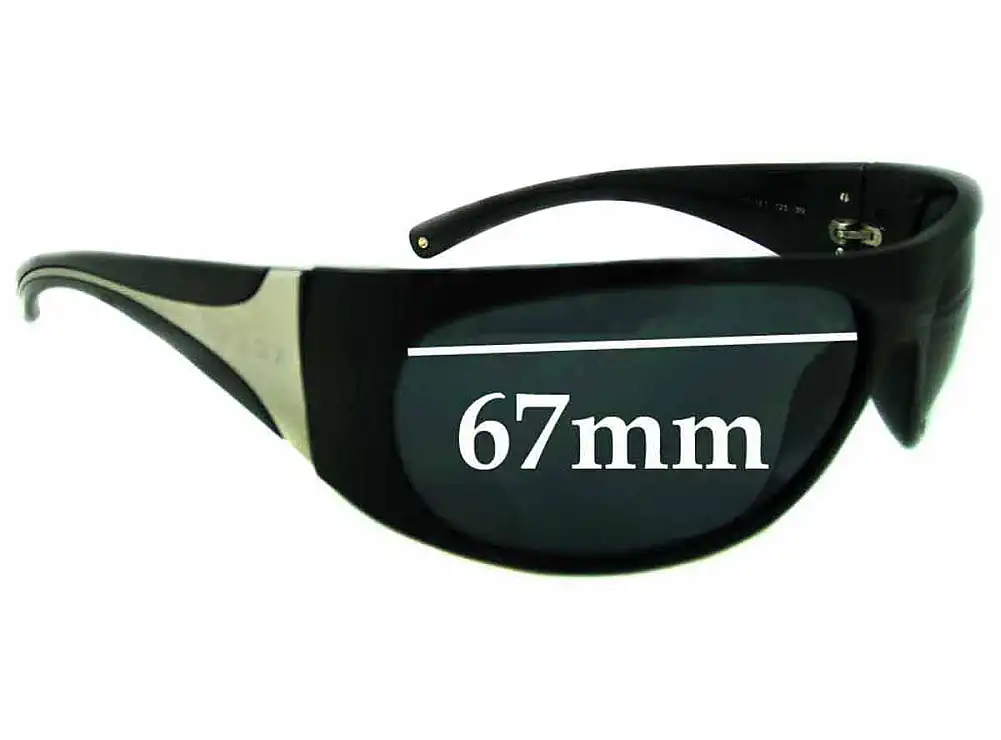 Sunglass Fix Lentes de Repuesto para Prada AB1A1 - 67mm Wide Sunglass Fix Lentes de Repuesto para Prada AB1A1 - 67mm Wide