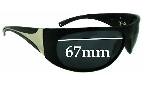 Sunglass Fix Lentes de Repuesto para Prada AB1A1 - 67mm Wide Sunglass Fix Lentes de Repuesto para Prada AB1A1 - 67mm Wide