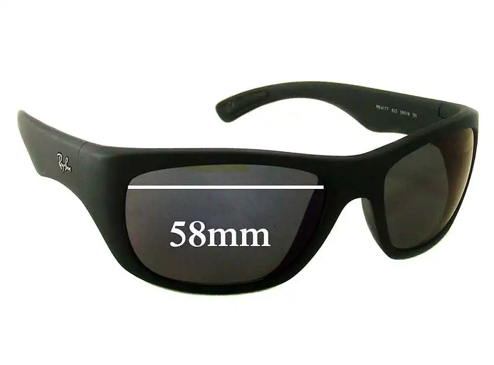 Sunglass Fix Lentes de Repuesto para Ray-Ban RB4177 - 58mm Wide Sunglass Fix Lentes de Repuesto para Ray-Ban RB4177 - 58mm Wide