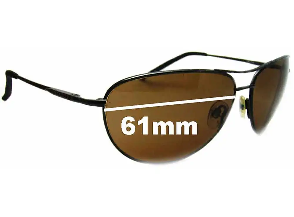 Sunglass Fix Lentes de Repuesto para Serengeti Napoli - 61mm Wide Sunglass Fix Lentes de Repuesto para Serengeti Napoli - 61mm Wide