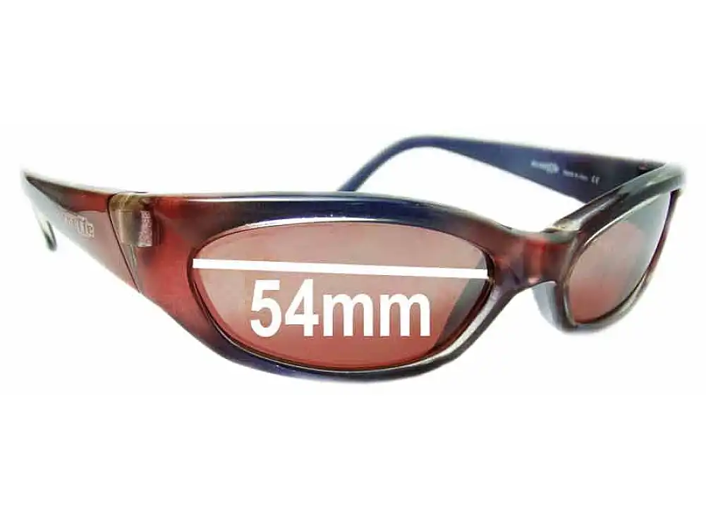 Sunglass Fix Lentes de Repuesto para Arnette Nomad AN127 - 54mm Wide Sunglass Fix Lentes de Repuesto para Arnette Nomad AN127 - 54mm Wide