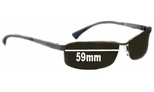 Sunglass Fix Lentes de Repuesto para Arnette Trooper AN3016 - 59mm Wide Sunglass Fix Lentes de Repuesto para Arnette Trooper AN3016 - 59mm Wide