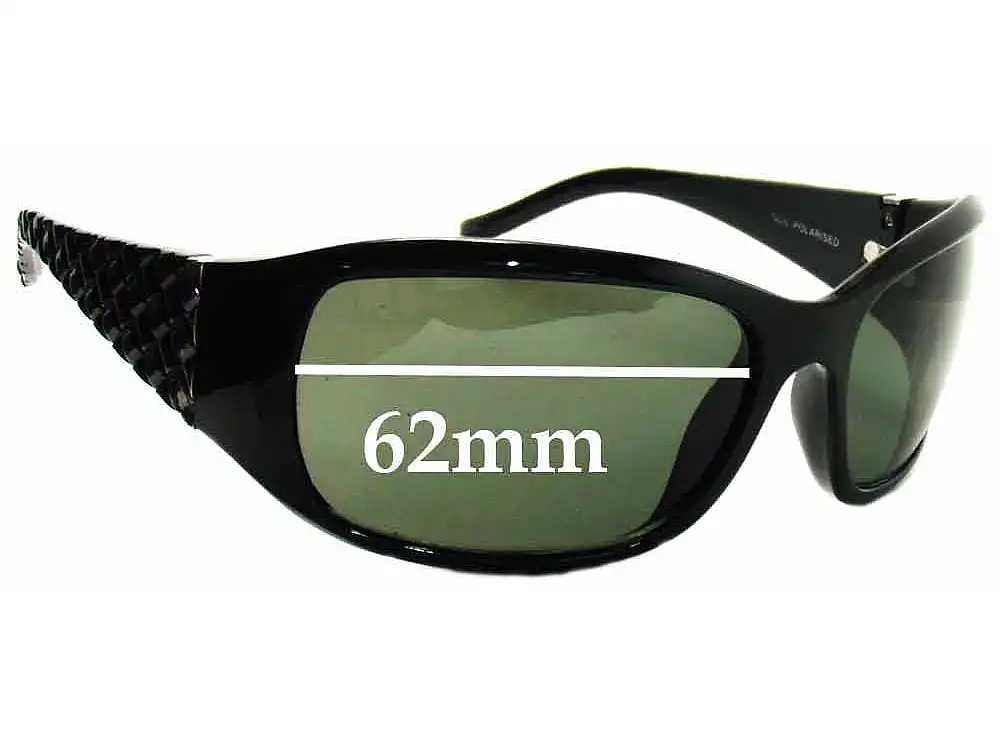 Sunglass Fix Lentes de Repuesto para Cancer Council Hard Board - 62mm Wide Sunglass Fix Lentes de Repuesto para Cancer Council Hard Board - 62mm Wide