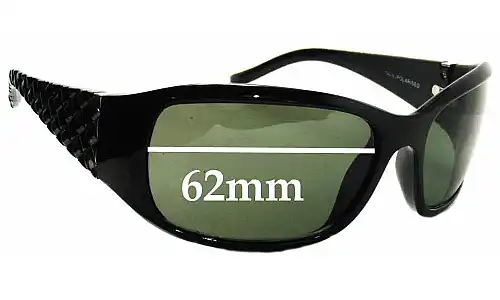 Sunglass Fix Lentes de Repuesto para Cancer Council Hard Board - 62mm Wide Sunglass Fix Lentes de Repuesto para Cancer Council Hard Board - 62mm Wide