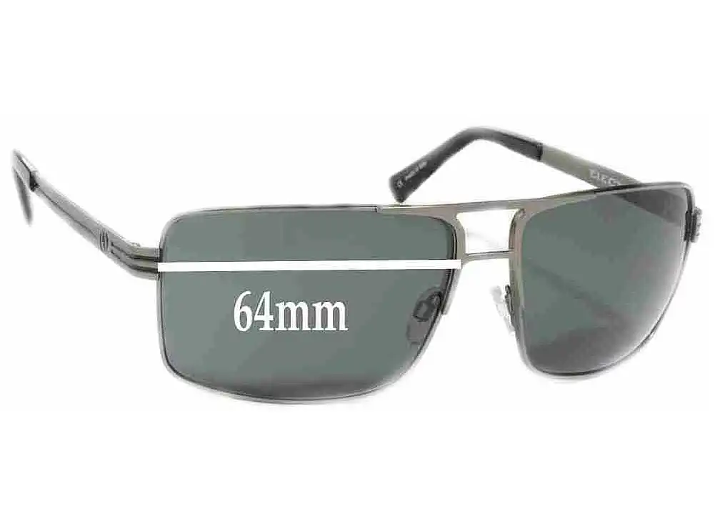 Sunglass Fix Lentes de Repuesto para Electric Ohm II - 64mm Wide Sunglass Fix Lentes de Repuesto para Electric Ohm II - 64mm Wide