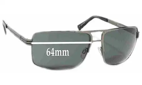 Sunglass Fix Lentes de Repuesto para Electric Ohm II - 64mm Wide Sunglass Fix Lentes de Repuesto para Electric Ohm II - 64mm Wide