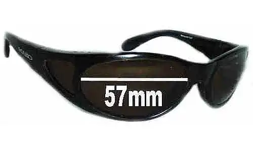 Sunglass Fix Lentes de Repuesto para Mako Mercury 9417 - 57mm Wide Sunglass Fix Lentes de Repuesto para Mako Mercury 9417 - 57mm Wide