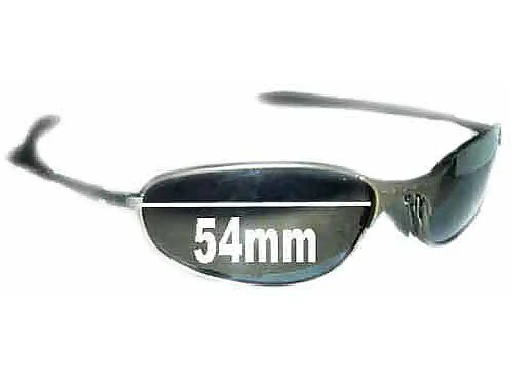 Sunglass Fix Lentes de Repuesto para Oakley A-Wire 1.0 - 54mm Wide Sunglass Fix Lentes de Repuesto para Oakley A-Wire 1.0 - 54mm Wide