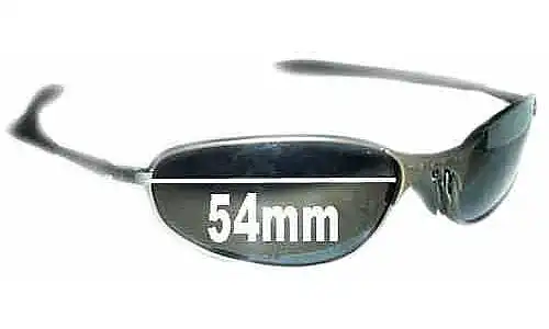 Sunglass Fix Lentes de Repuesto para Oakley A-Wire 1.0 - 54mm Wide Sunglass Fix Lentes de Repuesto para Oakley A-Wire 1.0 - 54mm Wide