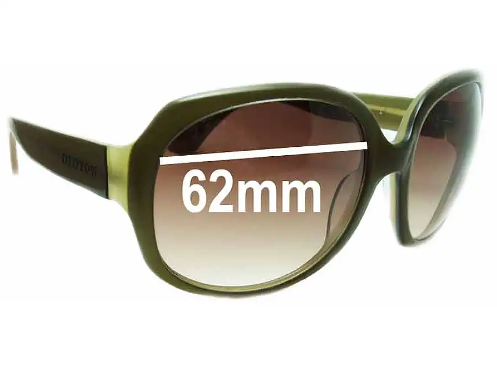Sunglass Fix Lentes de Repuesto para Oroton Hideaway - 62mm Wide Sunglass Fix Lentes de Repuesto para Oroton Hideaway - 62mm Wide
