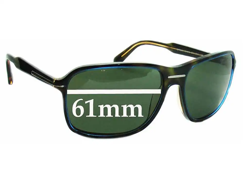 Sunglass Fix Lentes de Repuesto para Prada SPR02N - 61mm Wide Sunglass Fix Lentes de Repuesto para Prada SPR02N - 61mm Wide