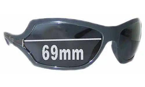 Sunglass Fix Lentes de Repuesto para Prada SPR11G & PR11GS - 69mm Wide Sunglass Fix Lentes de Repuesto para Prada SPR11G & PR11GS - 69mm Wide