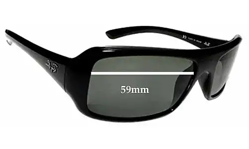 Sunglass Fix Lentes de Repuesto para Ray-Ban RB4073 - 59mm Wide Sunglass Fix Lentes de Repuesto para Ray-Ban RB4073 - 59mm Wide