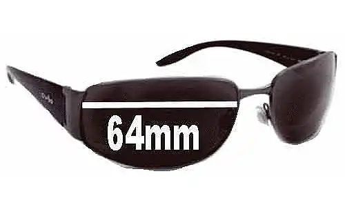 Sunglass Fix Lentes de Repuesto para Revo 3065 - 64mm Wide Sunglass Fix Lentes de Repuesto para Revo 3065 - 64mm Wide