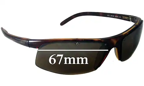 Sunglass Fix Lentes de Repuesto para Revo RE4011 - 67mm Wide Sunglass Fix Lentes de Repuesto para Revo RE4011 - 67mm Wide