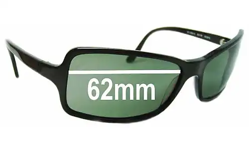 Sunglass Fix Lentes de Repuesto para Vogue VO2322-S - 62mm Wide Vogue VO2322-S Lentes de Repuesto 62mm wide
